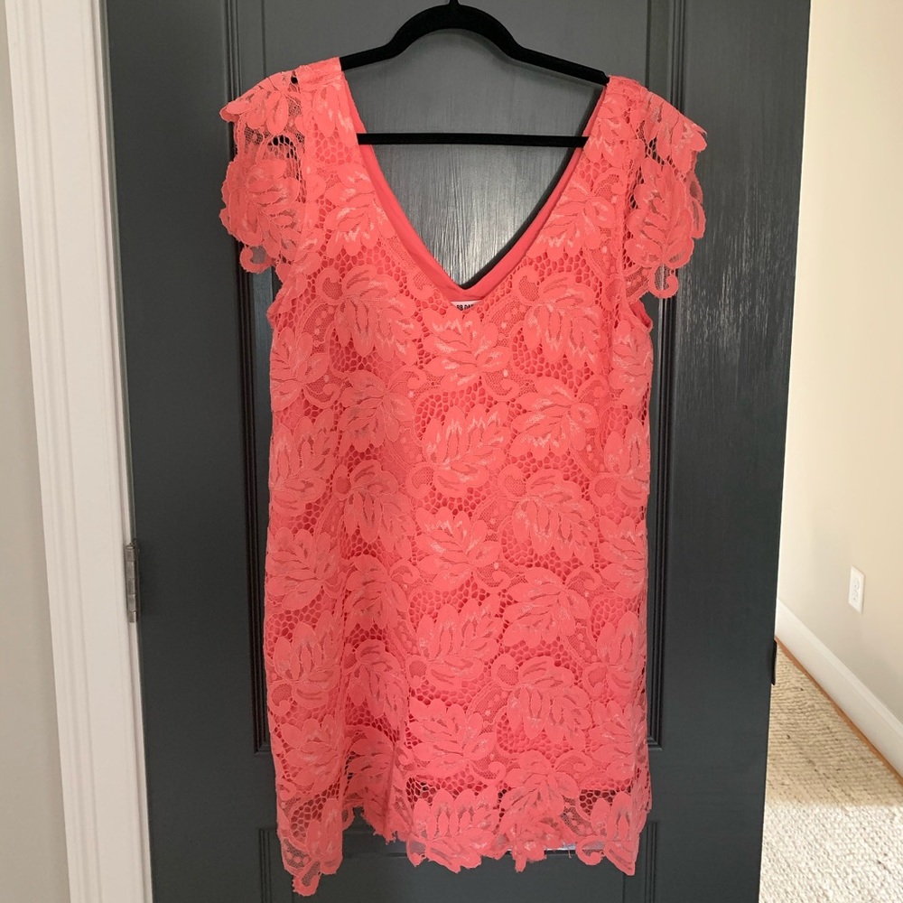 BB Dakota Lace V-Neck Dress